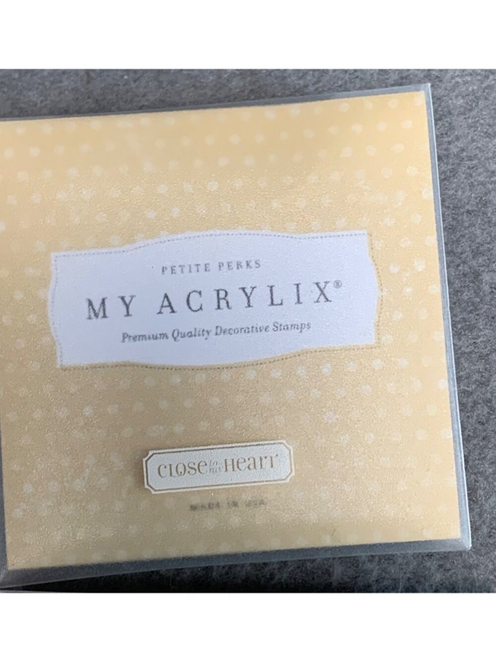 Close To My Heart Premium Decorative Clear Cling Stamps - Petite Perks Set - Picture 13 of 16